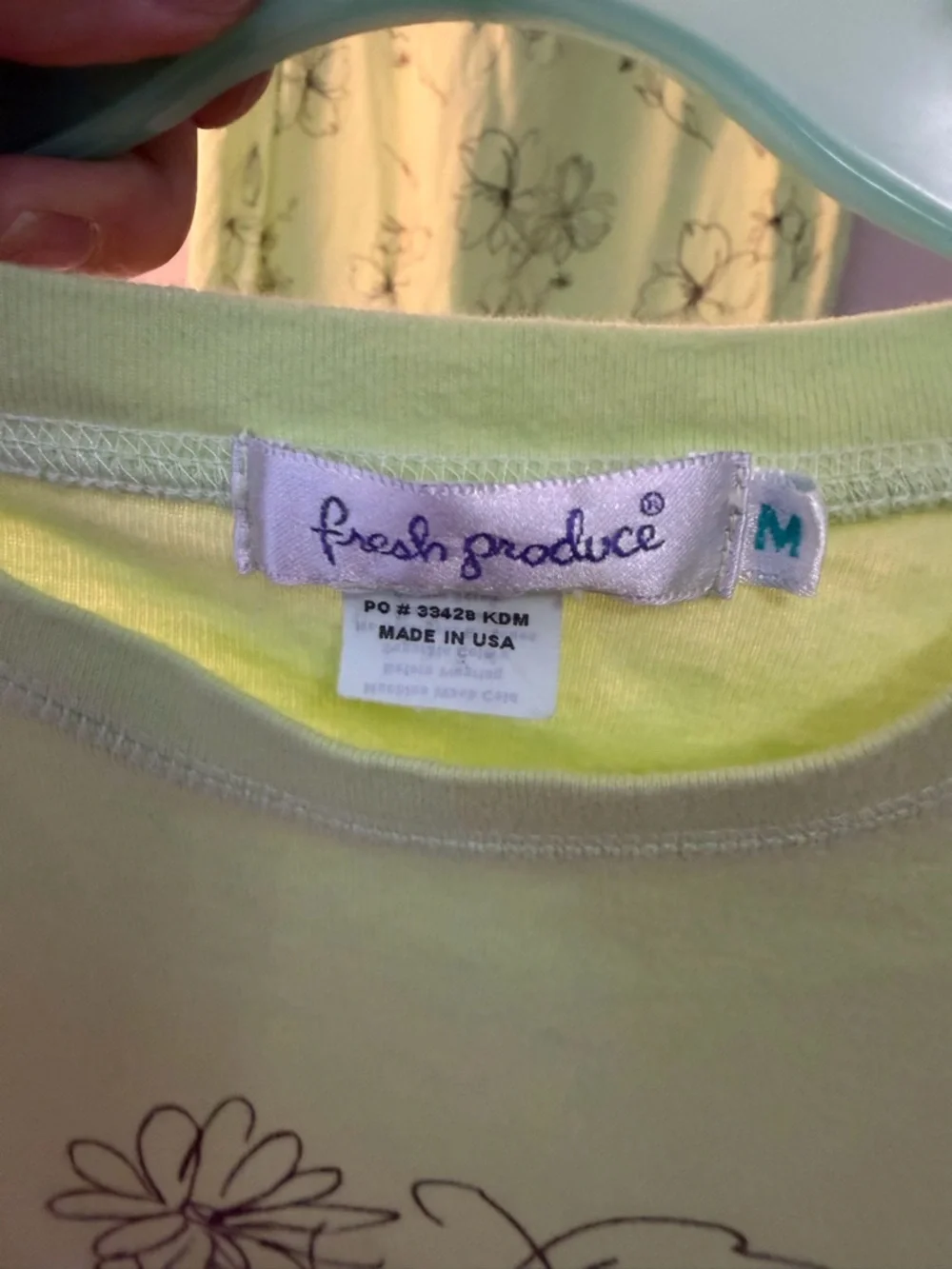 fresh produce Lime Green Floral Skirt Set - Picture 5 of 9